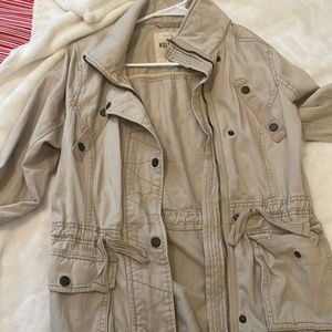 women hollister medium jacket